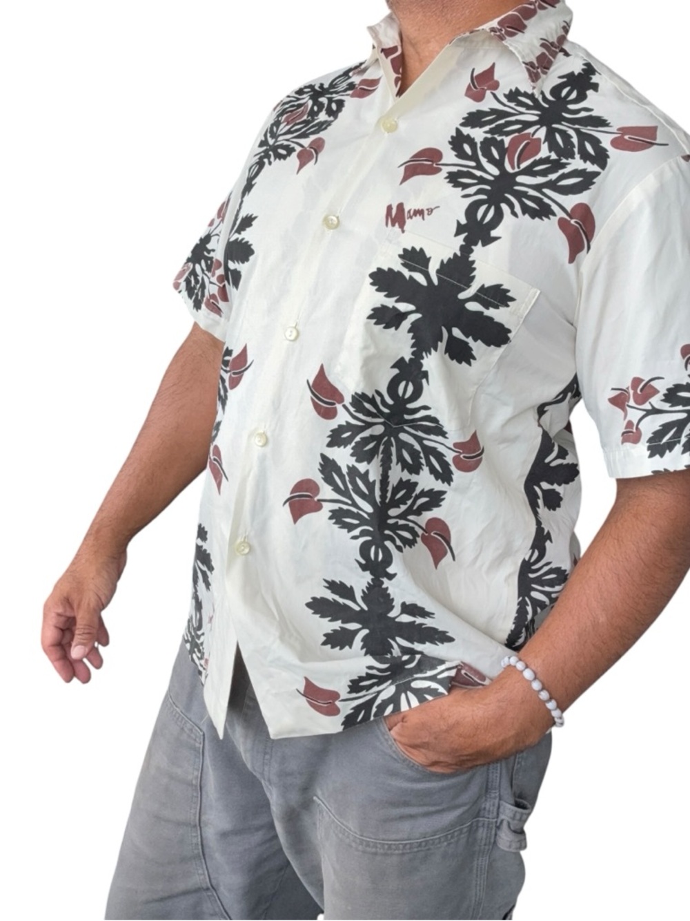 Vintage MAMO HOWELL Aloha Hawaiian Shirt Men’s Medium